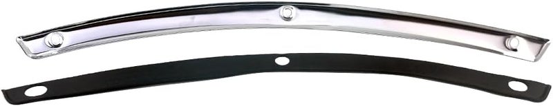 Twinyan Motorcycle Windshield Windscreen Trim Chrome Steel Steel Fairing Smooth for 1996-2013 Harley Electra Street Glide Touring - Image 3